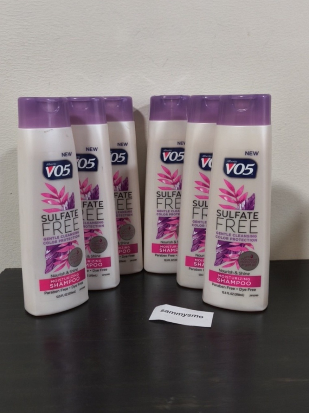 Alberto Vo5 Sulfate Free Moisturizing Shampoo Gentle Color Protection 12.5oz x6